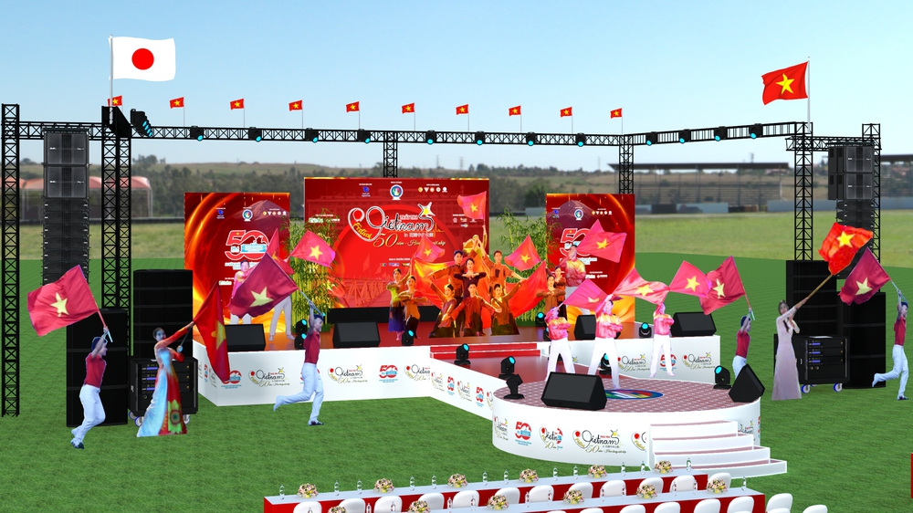 Festival "Trái tim Việt Nam" phát động chiến dịch "Vạn cờ Tổ quốc tung bay" tại Nhật Bản - Ảnh 5. Festival "Trái tim Việt Nam" phát động chiến dịch "Vạn cờ Tổ quốc tung bay" tại Nhật Bản - Ảnh 5.